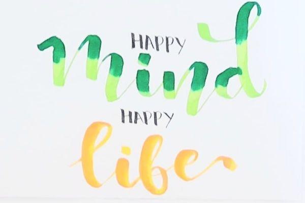 Basics of blending colors in Brush Calligraphy